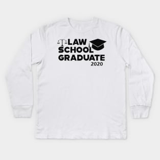Law School Graduate 2020 Kids Long Sleeve T-Shirt